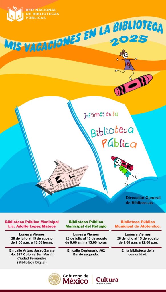 ¡Mis Vacaciones en la Biblioteca 2025!