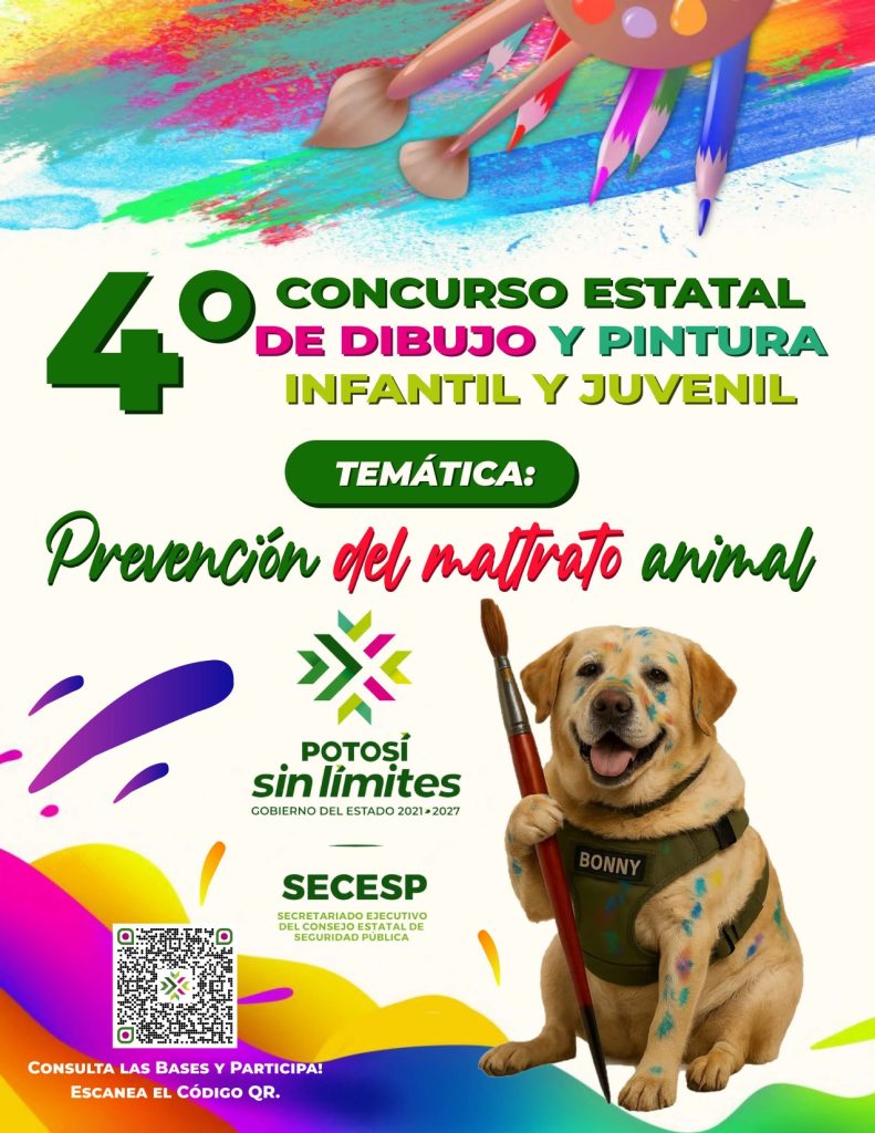 ¡Llega el 4° Concurso Estatal de Dibujo y Pintura Infantil y Juvenil!