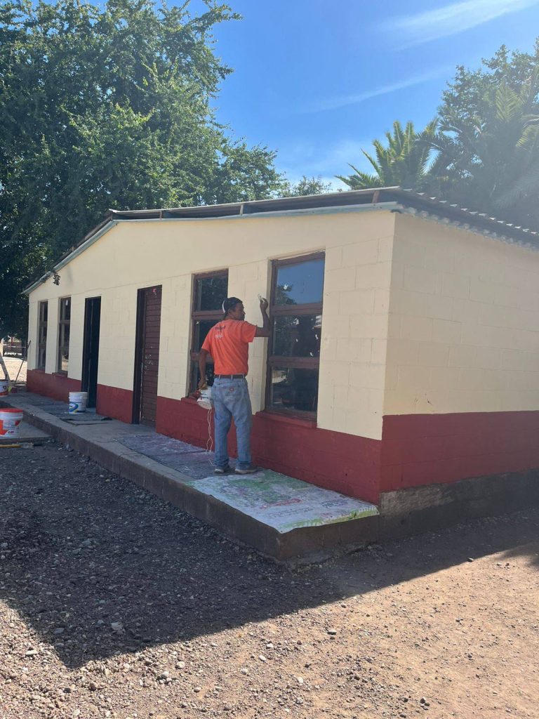 MEJORAMOS LOS ESPACIOS EDUCATIVOS EN OJO DE AGUA DE SOLANO