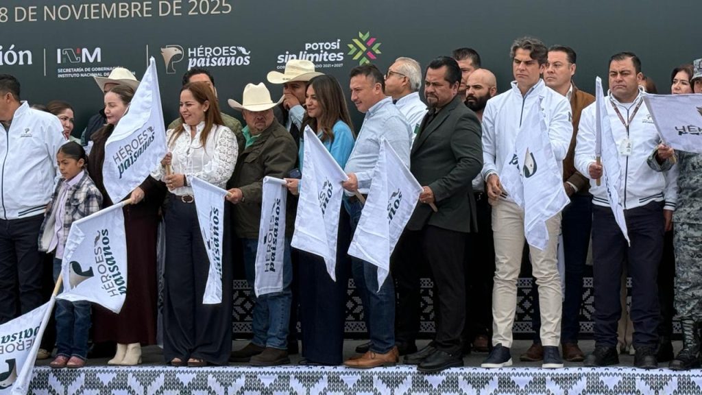 Participa CDFDZ en el arranque operativo “Héroes Paisanos” en San Luis Potosí