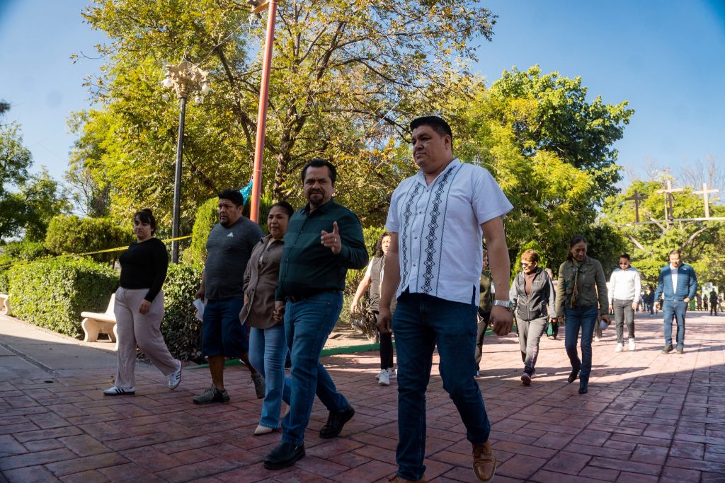 Inauguración del nuevo Andador Peatonal en la Plaza Principal