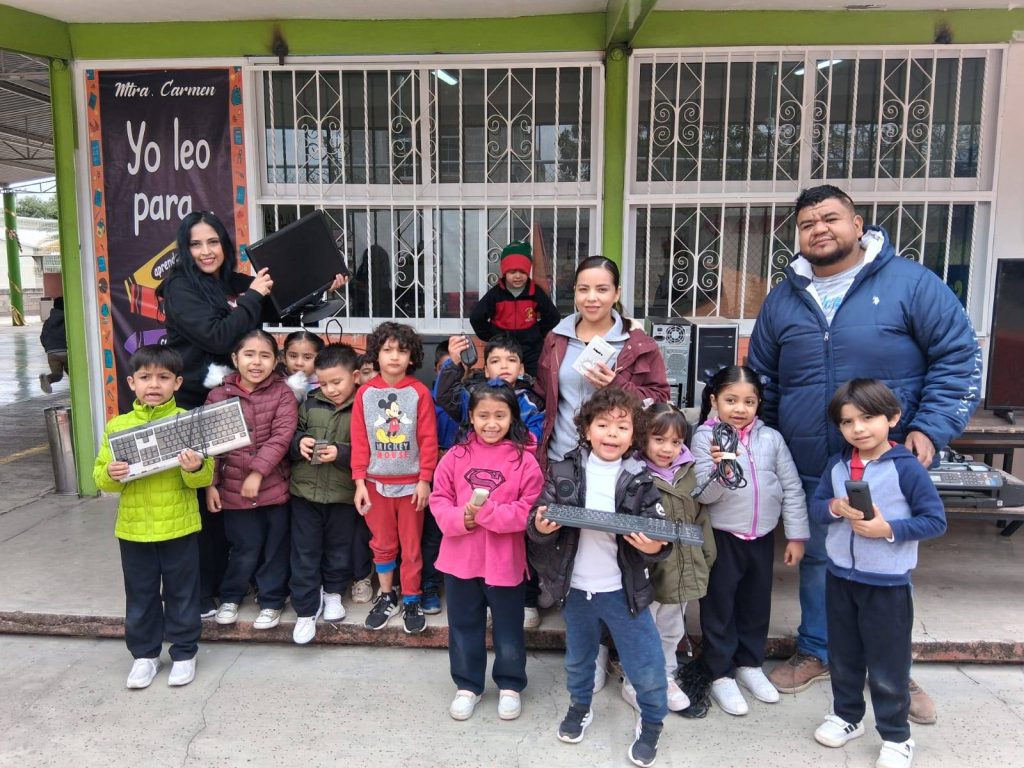 Continúa la recolección de basura electrónica en CDFDZ