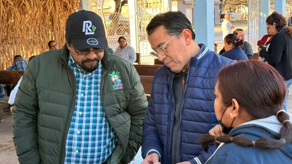 Arranque de obra en el Ejido Los Llanitos