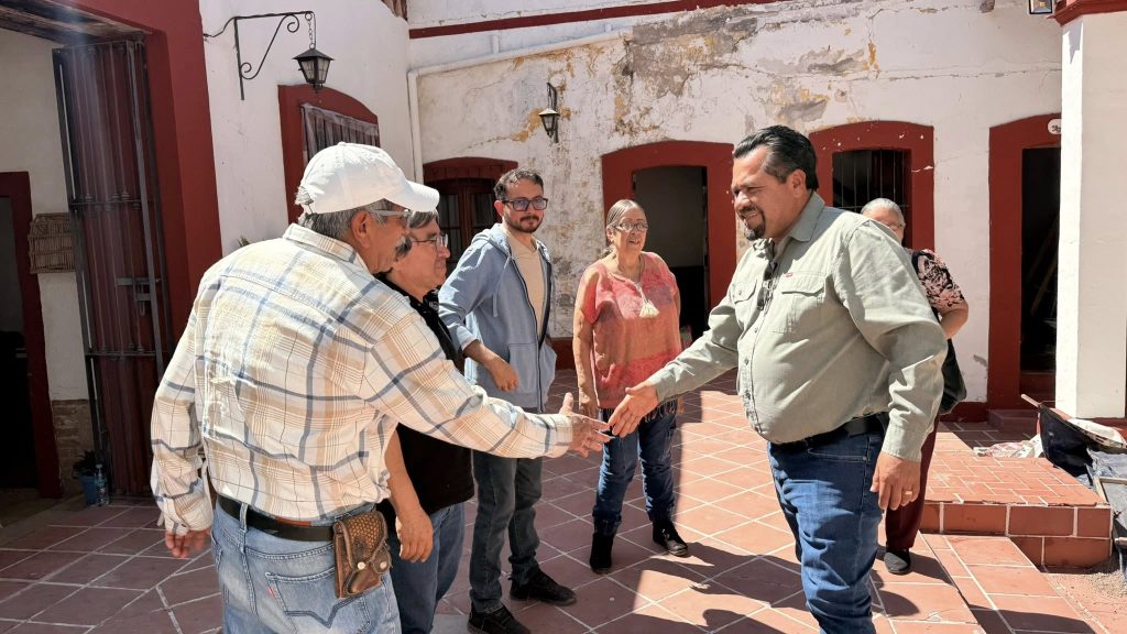 El presidente municipal Rodolfo Loredo realizó una visita al Museo Regional del Río Verde
