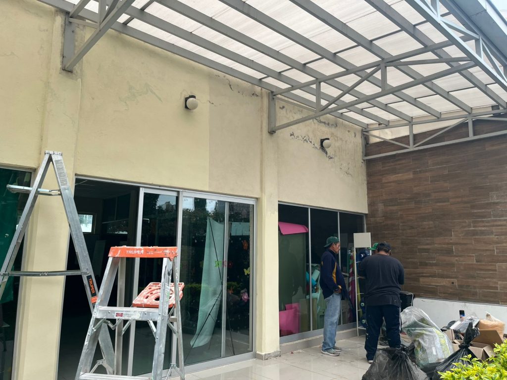Embellecen oficinas municipales en Ciudad Fernández